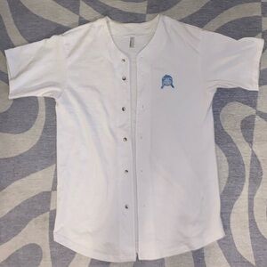 OMOCAT Third-Eye White Baseball Jersey